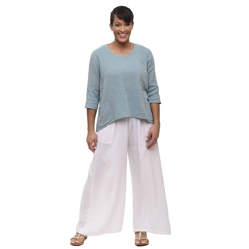 NEW TULIP CLOTHING carly pullover top in abyss
